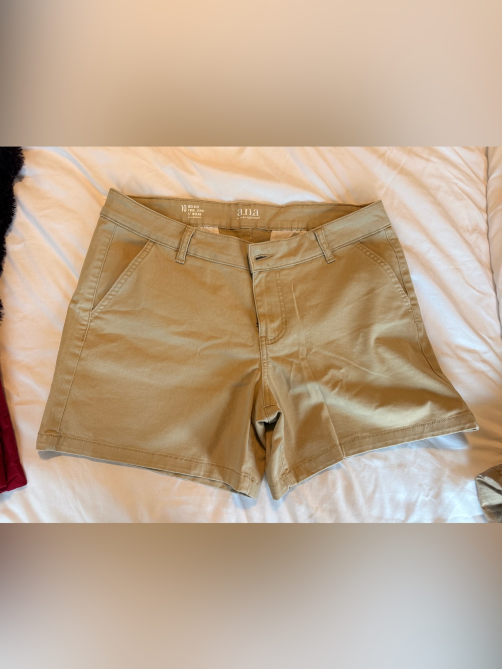 a.n.a Tan Women's Chino Shorts